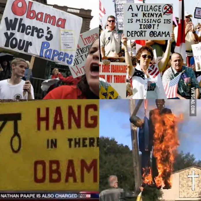 Collection 98+ Pictures did republicans protest when obama was elected Superb